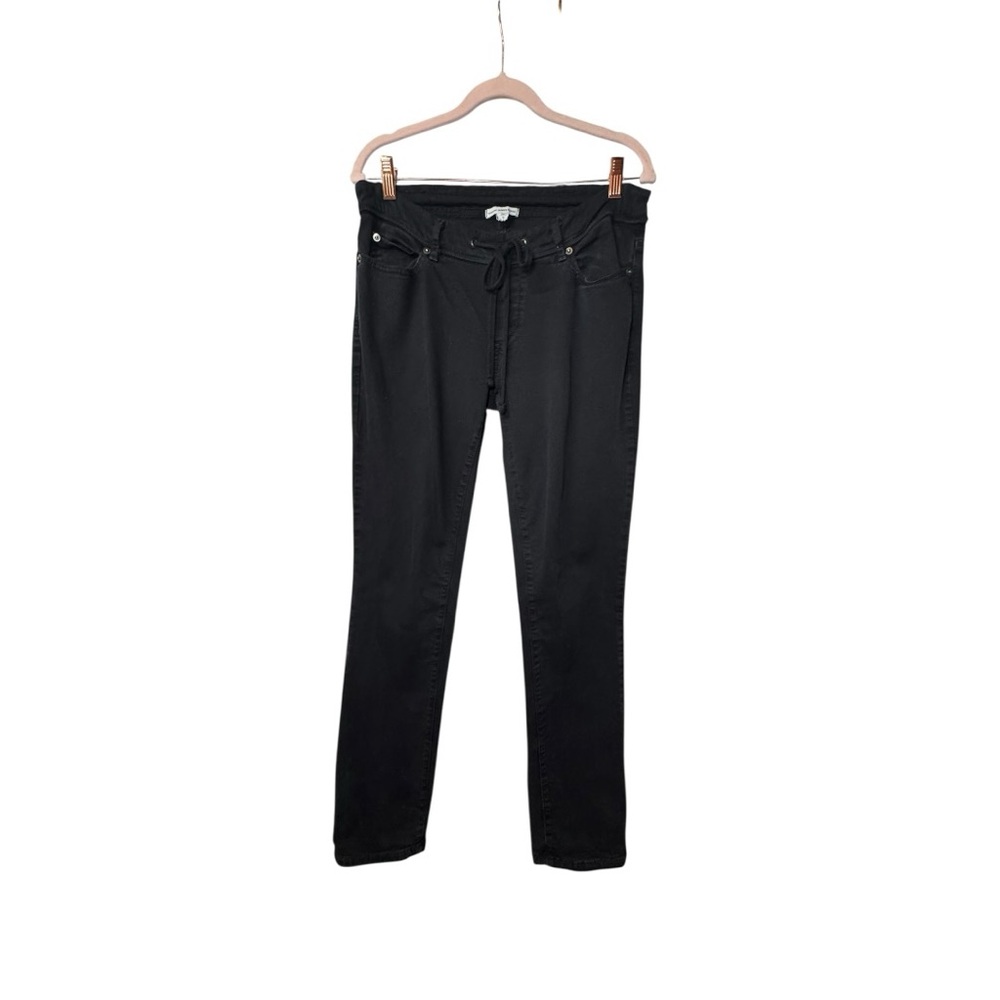 JAMES PERSE Black Drawstring Jeans Size 2